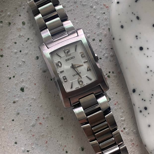 Seiko 세이코 Exceline 엑셀린 스퀘어 쿼츠