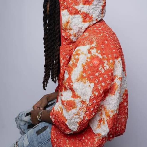 루이비통 모노그램 반다나 한정 윈드브레이커 집업자켓