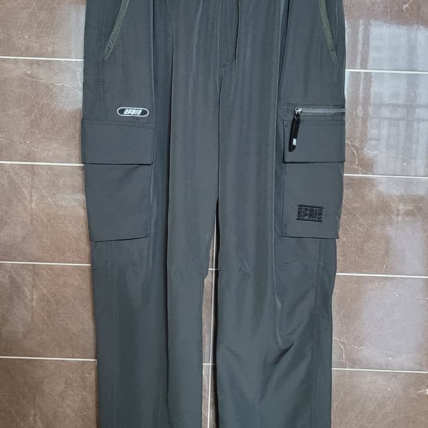 (남성32인치)SPRIS 카키색 카고 바지