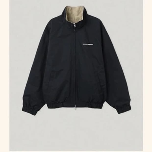 스무드무드 더비 리버시블 자켓 네이비