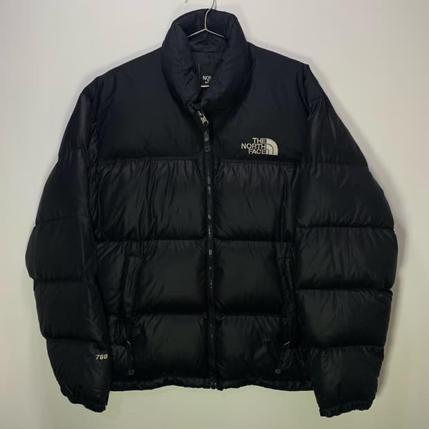 노스페이스 눕시 블랙 패딩