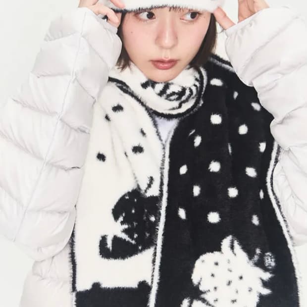 비디오자키 머플러 목도리