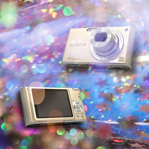 [라이카&클린걸!] 파나소닉 Lumix DMC-FX40 골드 디지털카메라