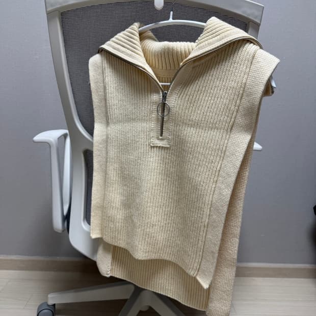 아르켓 니트 반집업