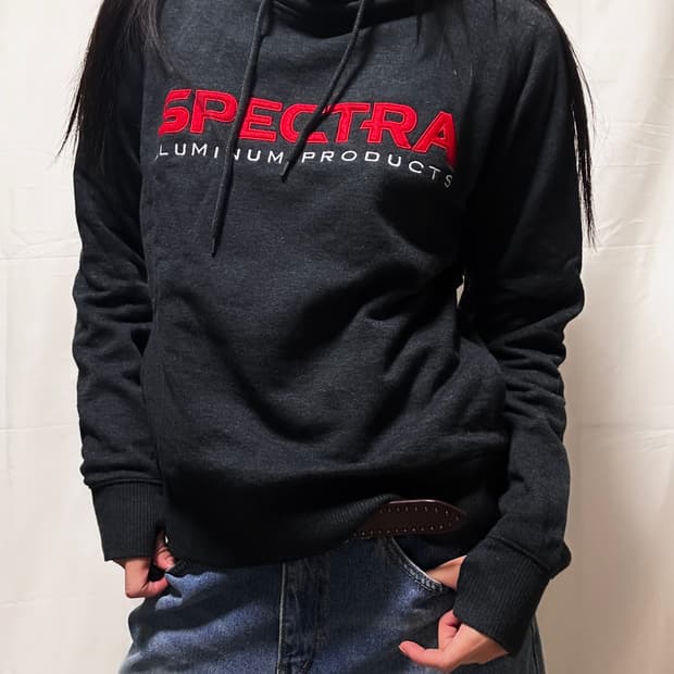 빈티지 레터링 후드티