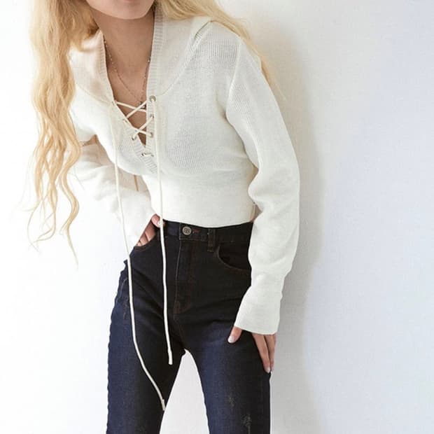 Ason tap corset hoodie