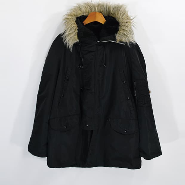 made in USA Alpha Industries N-3B파카
