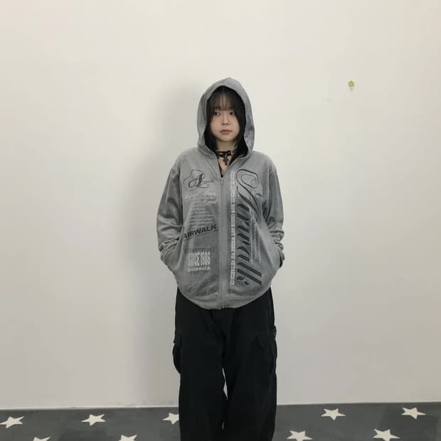 Airwalk Y2K Street Zip Hoodie