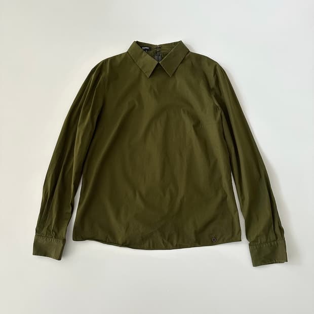 질샌더 네이비 jil sander navy 블라우스