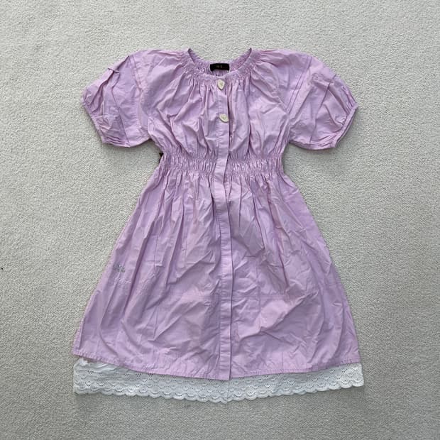 130 닥스 키즈 레이스 원피스 0311M