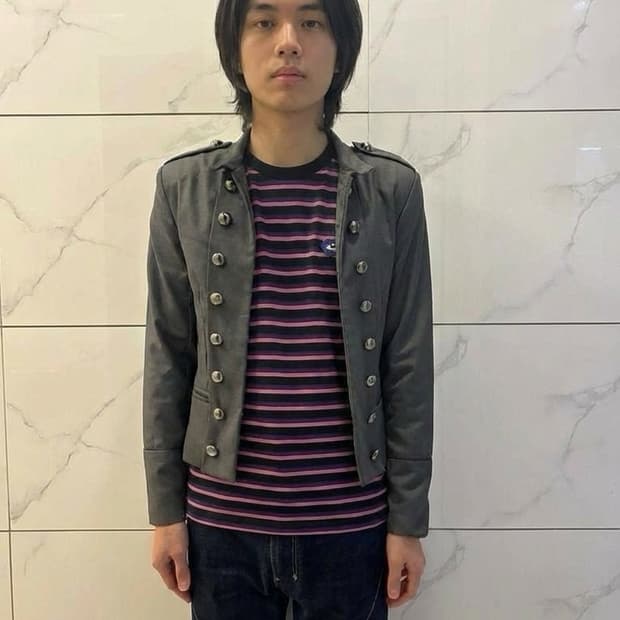 엠엠아이씨 아이볼 투 스트라이프패턴 롱슬리브