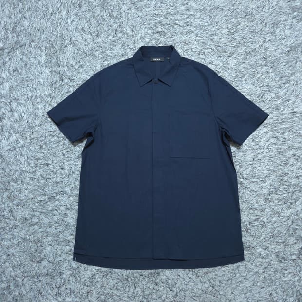 DKNY) S(95-100) 남자 포켓 반팔셔츠남방 / 왕눈이샵