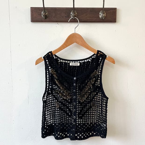 unaparte 레빗 퍼 베스트