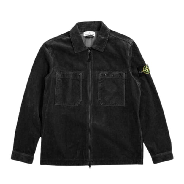 스톤아일랜드 코듀로이 자켓 블랙 L