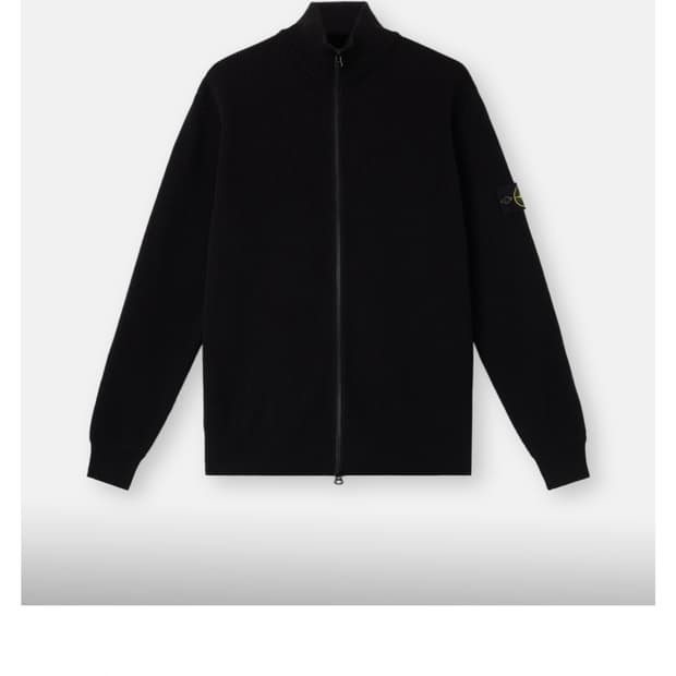 스톤아일랜드 니트집업 새상품