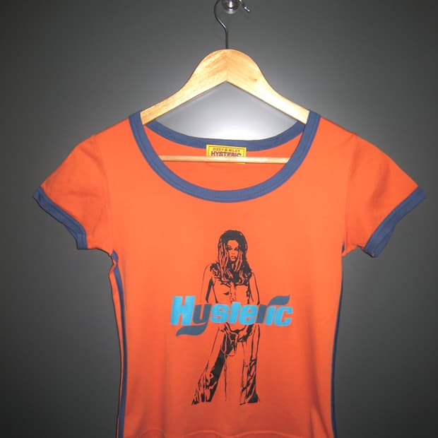 히스테릭글래머 베베 치비 티셔츠 희귀 매물