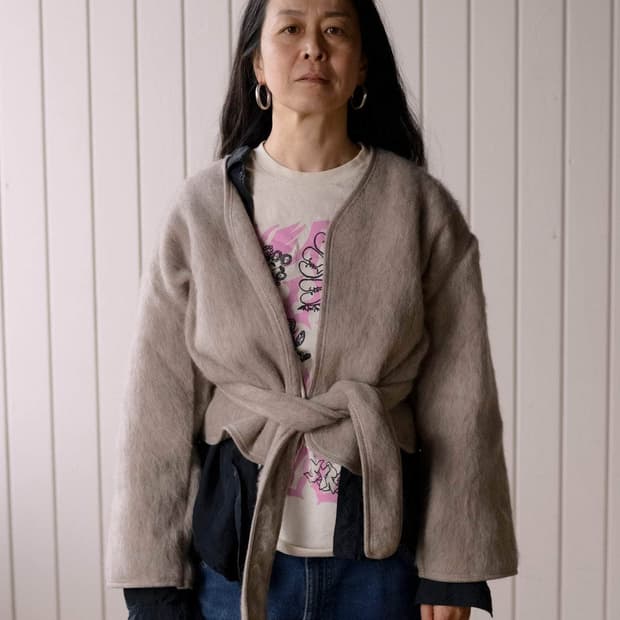 [XS/S,M/L]베이스레인지 Capas 울 자켓/사하라