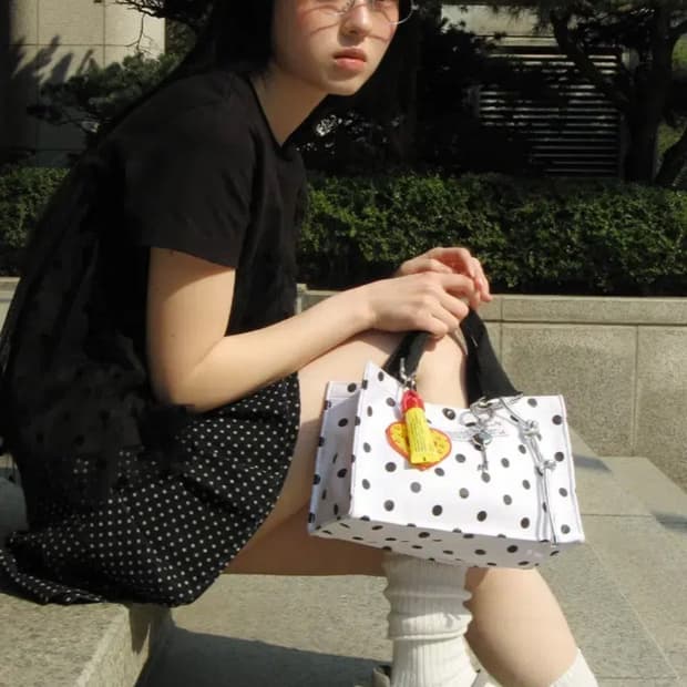 론론 레이어드 도트 슬리브티