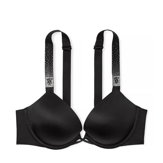 빅토리아시크릿 샤인스트랩 밤쉘 2컵 푸쉬업 브라 장원영 닝닝브라 34A