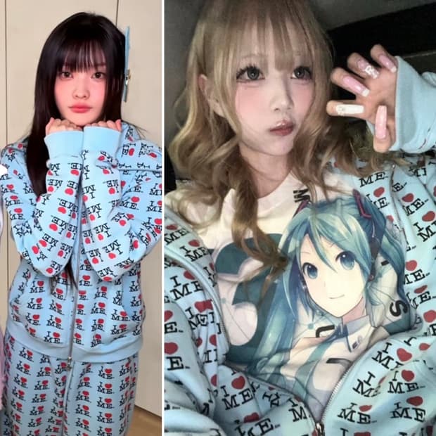 아일릿 이로하, 원희, 짜잔씨 착용 애슐리윌리엄스 아이하트미 버터플라이