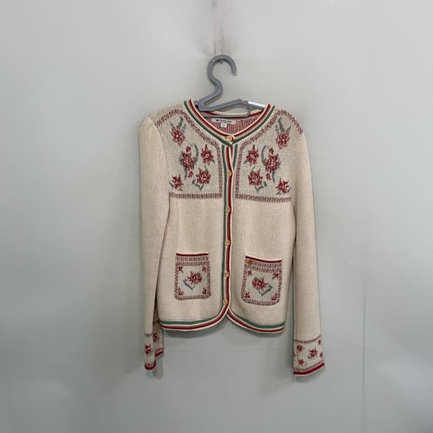 써스데이아일랜드 봄 가디건