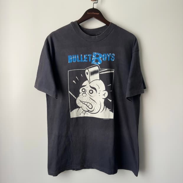 빈티지 80s BulletBoys 티셔츠