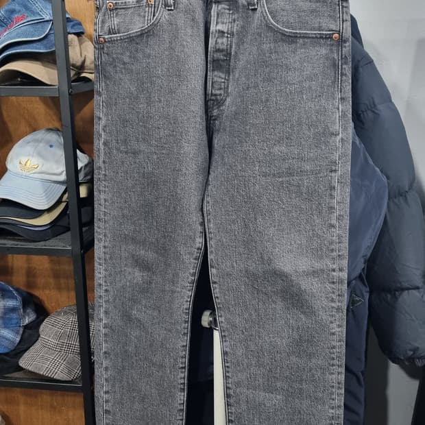 levis 501 93 리메이크진 흑청바지 bigE (33size) A급