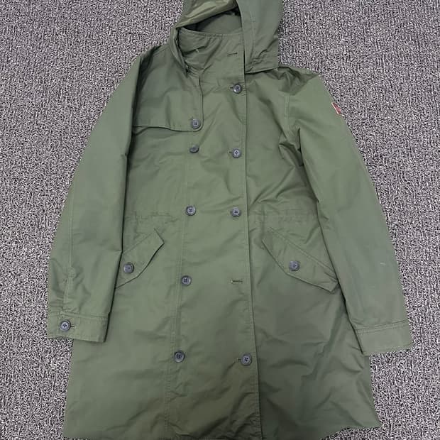 노스페이스 여성 롱 트랜치 코트 자켓 점퍼 카키 95(M)