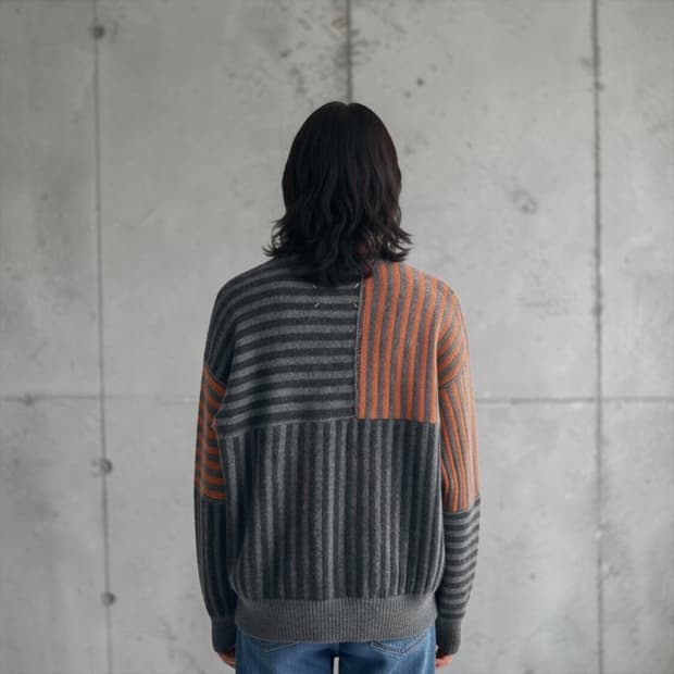 L/ 메종 마르지엘라 앙고라 니트 스웨터