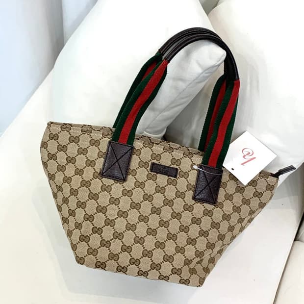 구찌 GG 캔버스 토트백 (정품)