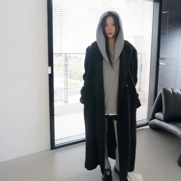 be.sensai long strap coat 롱코트