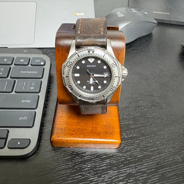 세이코 7n35-6000 쿼츠 다이버