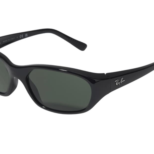 레이밴 대디-O II 폴리쉬드 블랙 프레임 그린 클래식 G-15 렌즈