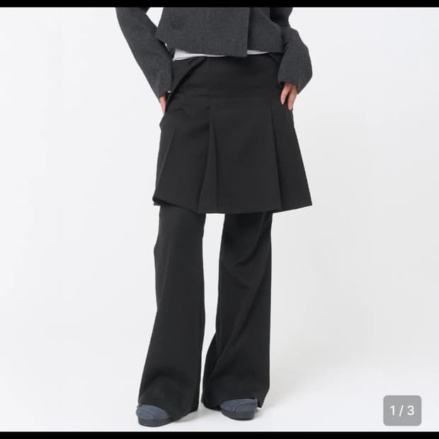 (새상품) 미세키서울 플리츠 스커트 세트 1