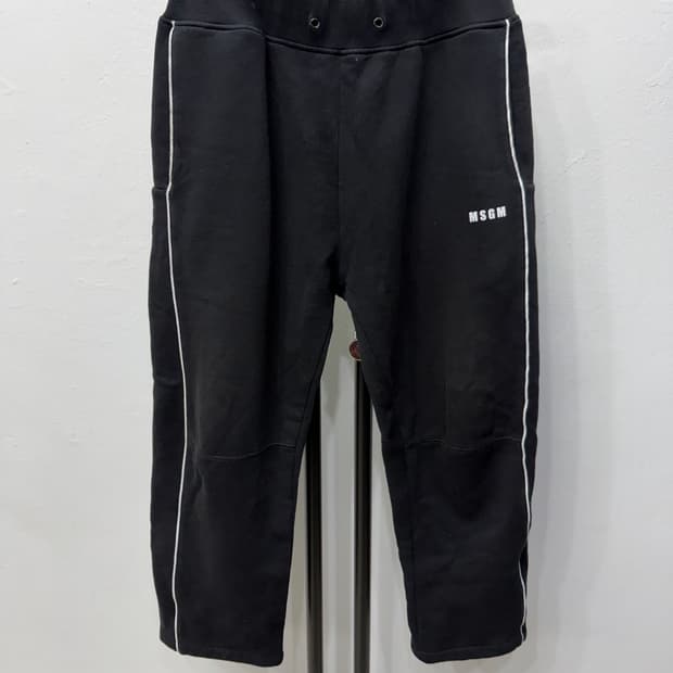 정품) MSGM 남성 라인 포인트 팬츠 M