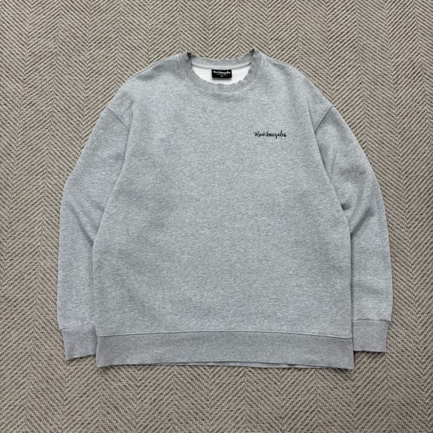 마크곤잘레스 베이직 로고 맨투맨 v2120