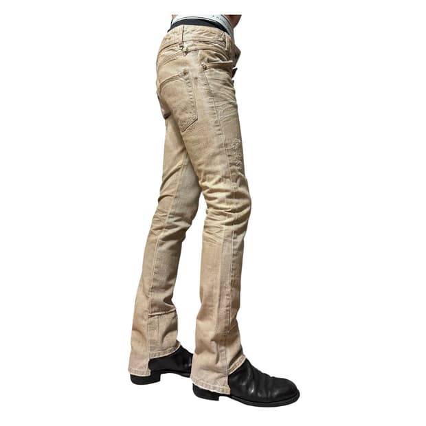 Marithe Francois Girbaud Distressed Jean