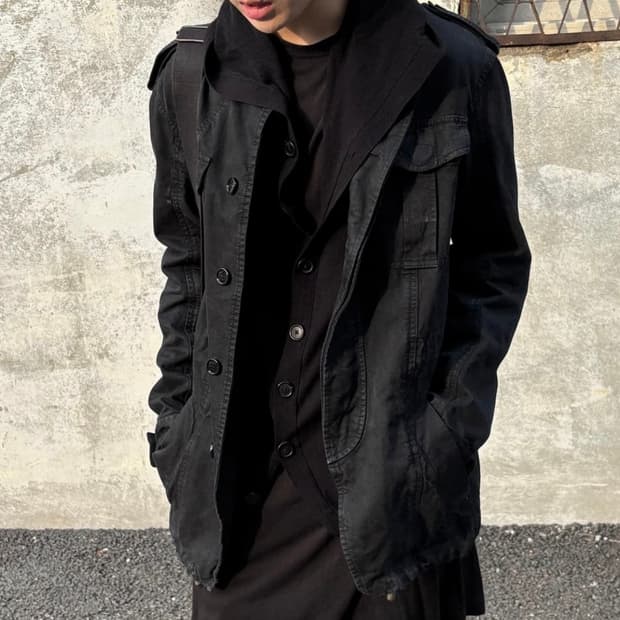 John Galliano 10AW military trucker