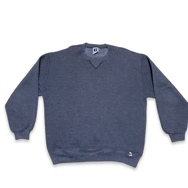 90s usa 러셀 맨투맨 L 다크그레