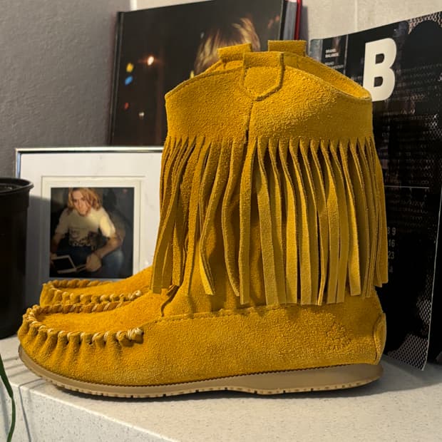 Amimoc 아미목 프린지 부츠