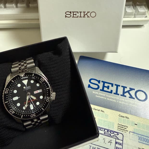 세이코 다이버워치 skx007