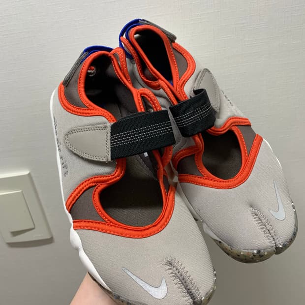 나이키 에어리프트 회색 주황