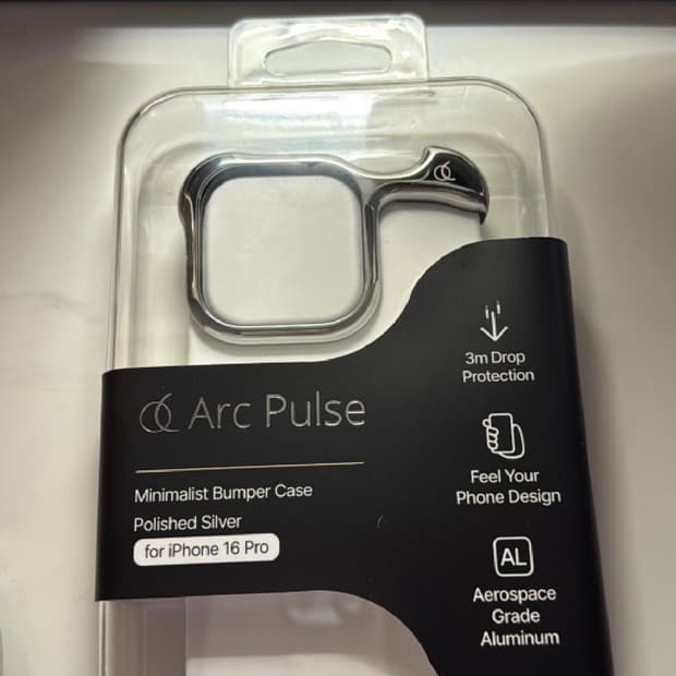 아크 펄스 16pro 미러 실버 케이스