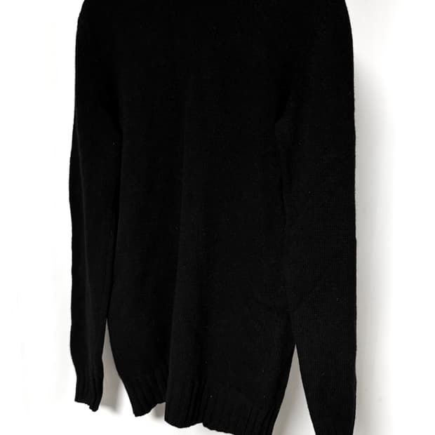 헬무트랭 90s 밀리터리 시그니처 울 니트