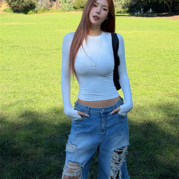 하티 핫티 HT warm cozy T-shirts 스킴스맛 티셔츠