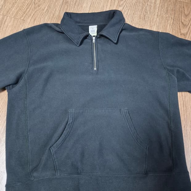 카키스 쿼터집업 3사이즈