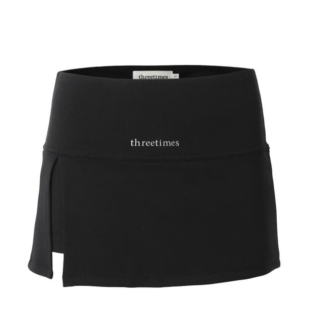 쓰리타임즈 Athletic slit skirt M