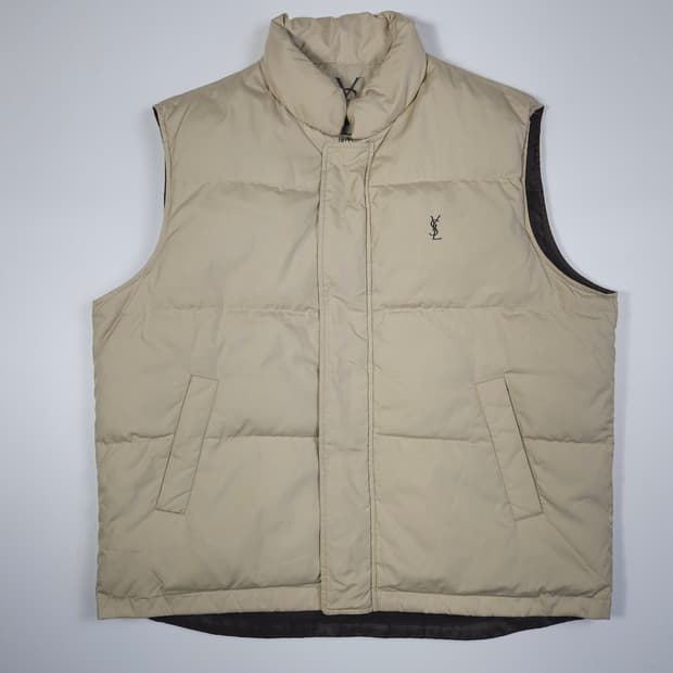 YSL 입생로랑 패딩 조끼