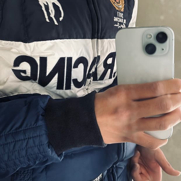 (착샷 있음)폴로 치프키프 빅포니 패딩