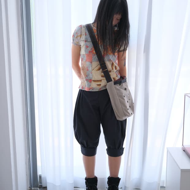 Balloon capri pants